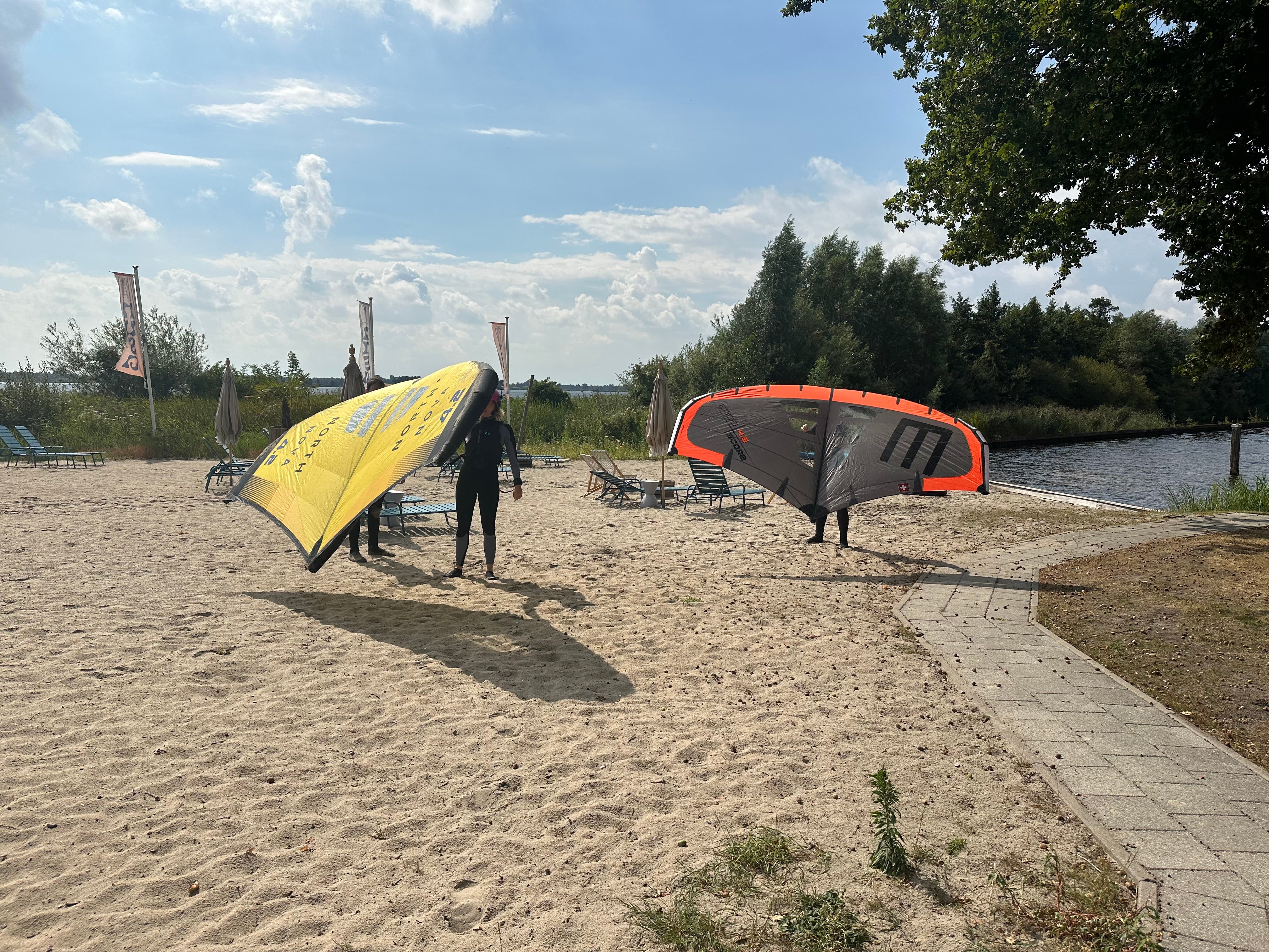 Wing en eFoil pakket 2 personen